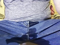 wetting jeans