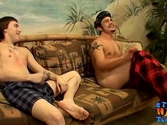 Heterosexual amateurs Blinx and Lil' Wyte caresses their pipe and spunk