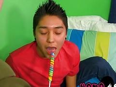 Skinny emo teen gets passionate rimming