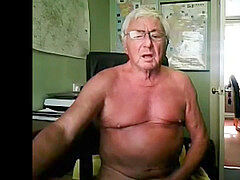 grandfather jizm on cam