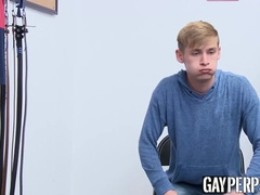 Blonde jock pounded doggystyle raw by BBC police officer