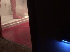 Observing Stepbrother under bathroom