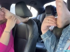 Fortunate man enjoys threesome with fetish elements