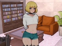 In english, stocking, boy anal