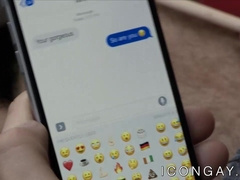 Shy gay beauty ass hammered on a secret date