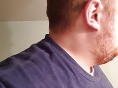 Deep throat huge dildo