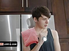 Cute Slender Fellow Gets Pounded Hard In The Living Room