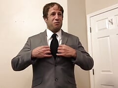 Alpha N Suit Makes Pansy Lick Balls POV ABRIDGED