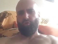 Bearded Self Facial Cum Shot