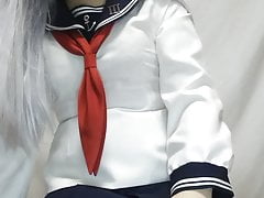 kigurumi Cosplay hibiki Masturbation