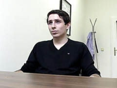 Geeky amateur guy enjoying hardcore anal in POV