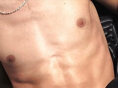 The pants are torn open for the threesome