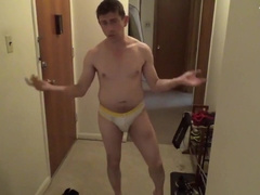 The Horny Jerkoff Guy Fresh Out Of A Speedo