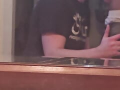 Suckin Ty in the mirror