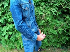 Masturbating In Womens 501 Jeans And A Levis Jeans Jacket