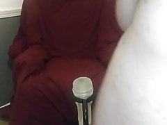 Fucking and cumming in my fleshlight rear view