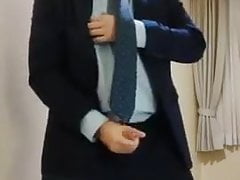 Japanese Salary Man Handjob