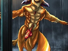 Rainy Gnar (Colouring Timelapse)