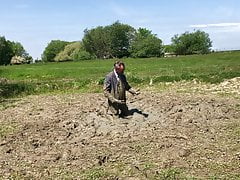 Business suit in mud. Part 2