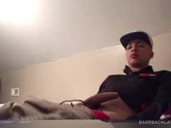 Latin Twink Jorge Hernandez Jerks Off
