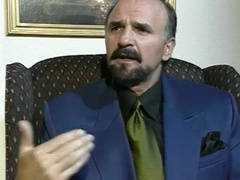 Curly Haired Kip Jacks Himself During Painful Deep Anal Sex