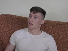 Beefy teenager has taut fuck-hole badly spread by 2 old doms