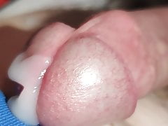 Close-up Slow Cum Flow - Scottish Cut Cock
