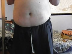 Dance,belly wobble and cock display