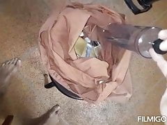Pumping my horny uncut cock #1