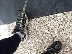 piss on sneaker