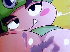 Cum Tribute - Goombella (Paper Mario)