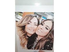 Facial Cum Tribute for two pretty (mexican tv host)