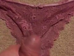 Cumming on girlfriends knickers