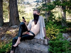 Amateur outdoors, fetish, gay joi