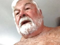 Daddy cums on cam