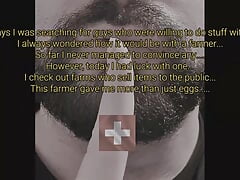 Straight farmer boy convinced