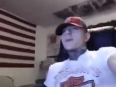 Latin tattoo biggest cock cumshot