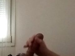 My girlfriend said she would sit on my face if I didn't masturbate my fat cock well  #13
