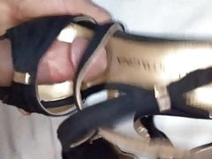 Fucking sandals high heels shoejob