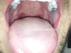 Mouth Fetish - Adam Rainman Mouth Video 2