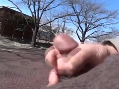 200 Grandpas Jerking Off Outdoors