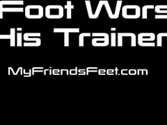 MY HOMIES SOLES - Jock Bax trades foot worship for teaching with Dan Edwards (Fetish Fatale)