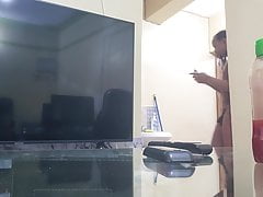 Stepbrother Caught Horny Masturbating