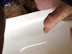 Floppy foreskin + pissing