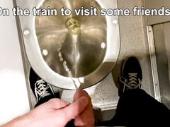 Pissing & Cumming in my Hotel room