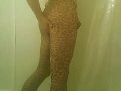 Leopard Tights