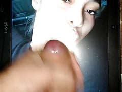 Cumming on pretty lips