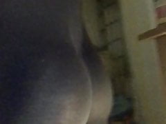 Sissy crossdresser tight leggings