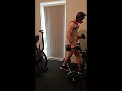 Gym session: Cheat curls and others (ggmuffin)