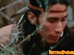 RetroDudes.com - Cherokee gay enjoys passionate sixtynine with hairy homo
